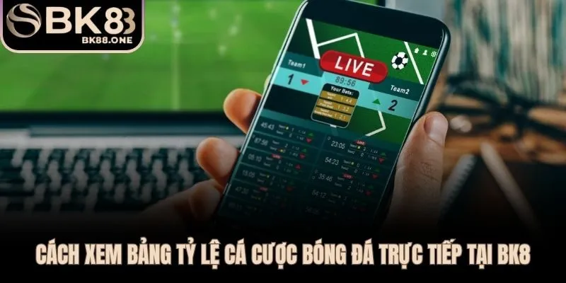 Tỷ Lệ Cá Cược Bóng Đá | Cách Đọc Kèo Và Tính Tiền Tại BK8 BK8 hiển thị bảng tỷ lệ cá cược bóng đá theo thời gian thực