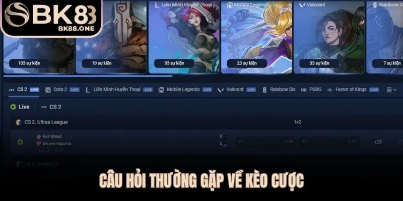 Lịch Thi Đấu Esports Mới Nhất - Xem Kèo Và Đặt Cược Tại BK8 Giải đáp từ cập nhật lịch thi đấu esports đến cách chọn kèo